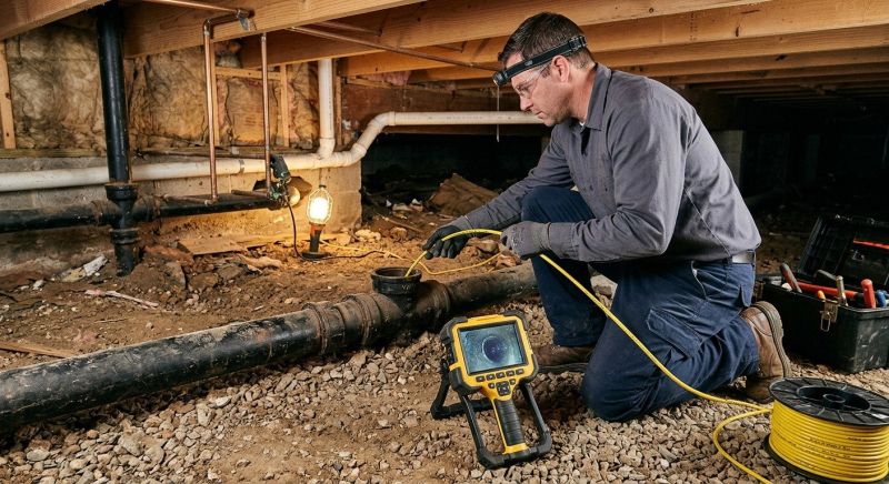 Drain Camera Inspection in Jupiter, FL