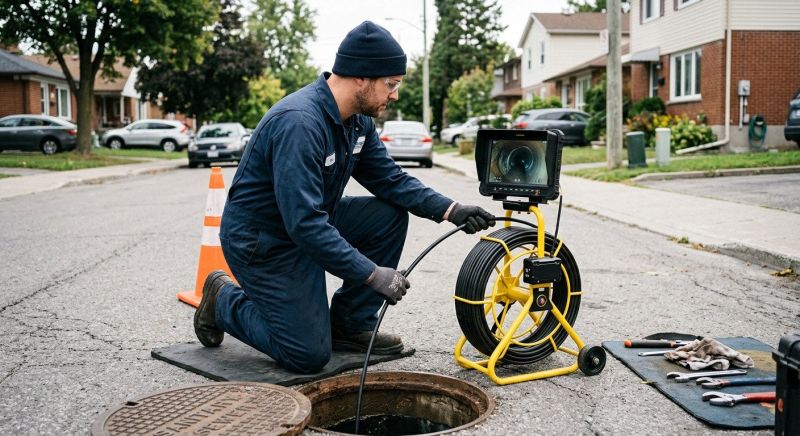 Sewer Drain Inspection Service in Marietta, GA