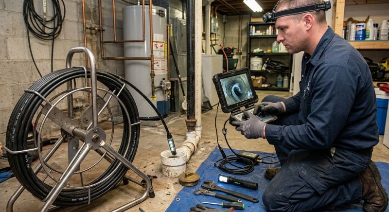 Cctv Plumbing Inspection in Naperville, IL