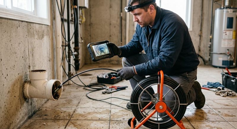 Drain Camera Inspection in Fairfax, VA