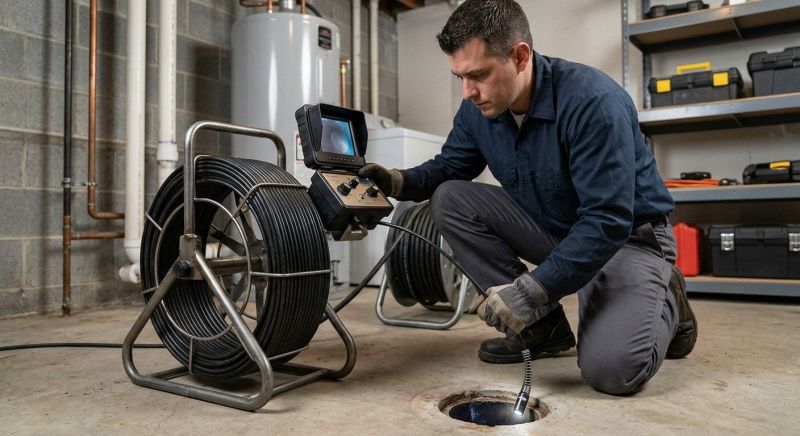 Drain Camera Inspection in Woodbridge, VA