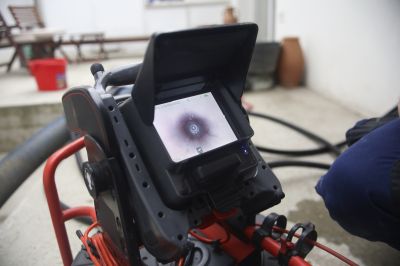 Close-up of Camera View