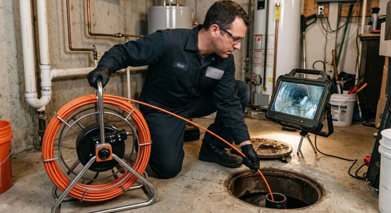 Sewer Drain Inspection Service in Charlotte, NC