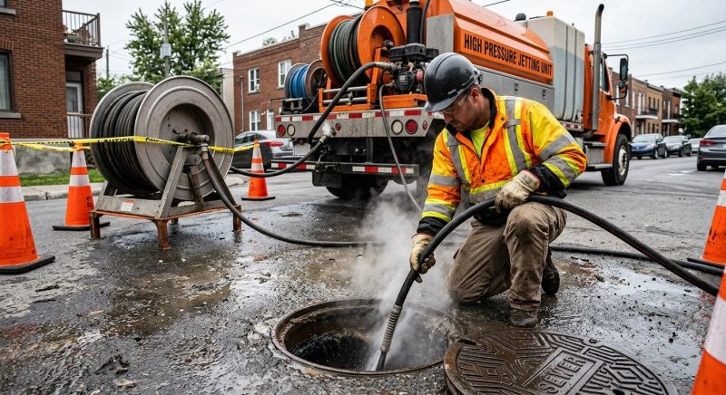 Sewer Line Hydrojetting in Denver, CO